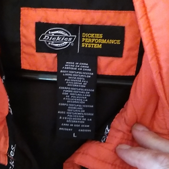 Dickies Jackets & Blazers - Dickies Orange   Large Vest